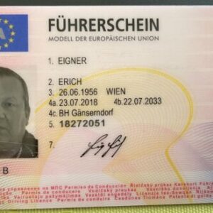 Austrian Driver’s License