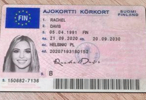 Finnish Driver’s License
