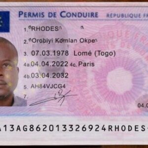 French Driver’s License
