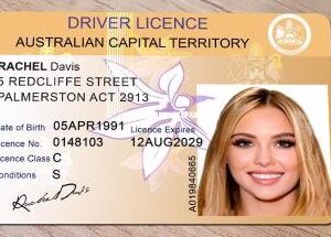 Australian Driver’s License