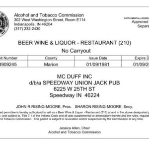 Purchase legitimate USA liquor license in New York