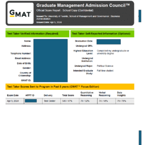 Get a Verified GMAT Certificate Without Exam
